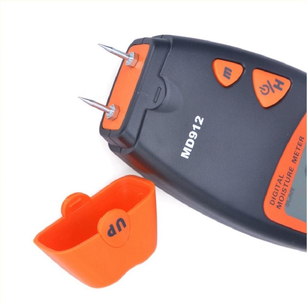 MD912 Portable Wood Moisture Meter Hygrometer Timber Tree Density