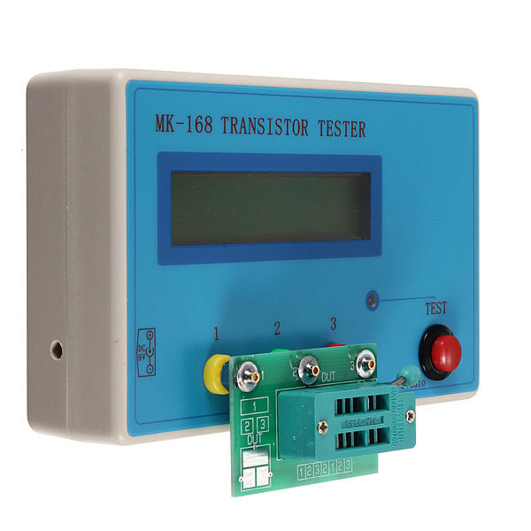 MK-168 Transistor Tester Diode Triode ESR RLC LCR Meter NPN PNP MOS ...