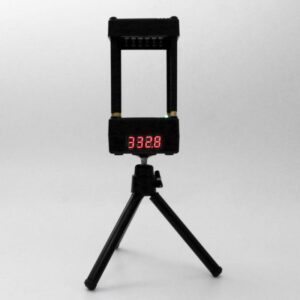 Muzzle Speed Meter Velocimetry Anemometer Valence Tester with Tripod Speed Measuring Instruments Speedometer