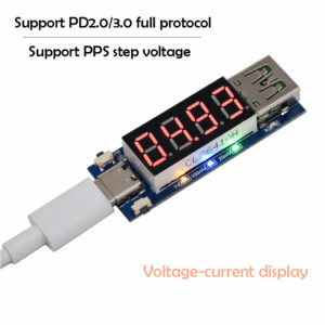 PD2.03.0 Decoy Trigger Head Deceives Chip Board Voltage and Current Display PPS Typec DC5.52.5