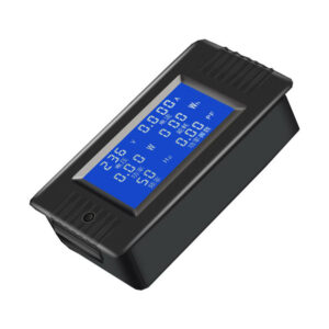 PZEM-018 5A AC Digital Display Power Monitor Meter Voltmeter Ammeter Frequency Current Voltage Factor Meter