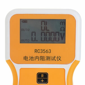 RC3563 Battery Internal Resistance Tester Battery Internal Resistance Tester Lithium Nickel Chromium Lead Acid Battery Test with Test Clips