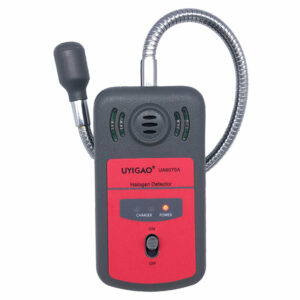 UA6070A Halogen Gas Detector Handheld Air Conditioner Exhaust Gas Detector Portable Halogen Leak Meter Gas Analyzer
