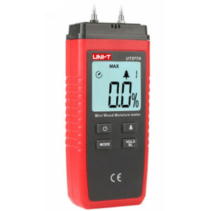 UNI-T UT377A Digital Wood Moisture Meter Paper Plywood Wood Humidity Tester Hygrometer with LCD Display