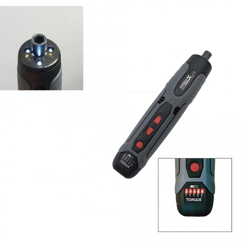 XPOWER Rechargeable Household Liion Electric Screwdriver Set with