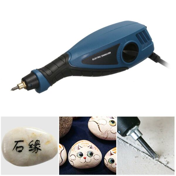 25W 7200RPM Small Electric Engraving Pen Metal Cutting Plotter Carving Pen Engraving Tool