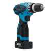 42V 9000mAh Electric Cordless Drill Driver LED 2-Speed Screwdriver W/ 1 or 2 Li-Ion Battery