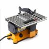 4Inch 220V Multifunction Mini Table Saw Bench Saw For Cutting Wood Copper Glass Ceramic Tile Cutter Aluminium Cutting Wood Lathe