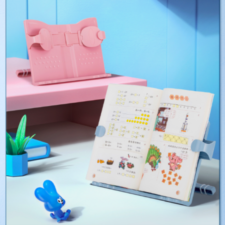 Children's desktop simple folding vertical reading rack