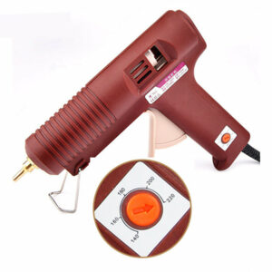 LIJIAN 20W/60W/100W Hot Melt Glue Gun Adjustable Professional Copper Nozzle Heater Heating Wax