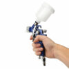 0.8mm/1.0mm Nozzle H-2000 Professional HVLP Spray G un Mini Air Paint Spray Guns Airbrush For Painting Car Aerograph