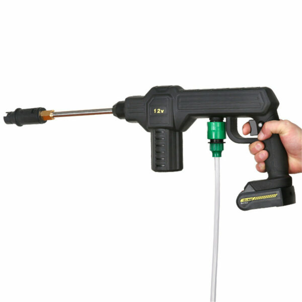 12V/24V Car Wash Spray Guns Pump Tool Washing Machine Set Wireless Car Washer W/ 1/2pcs Battery