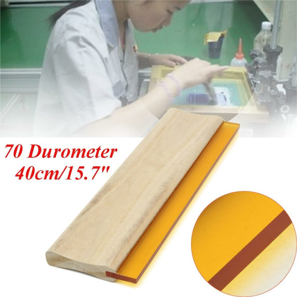 15.7inch 40cm Silk Screen Printing Squeegee Durometer Urethane Ink