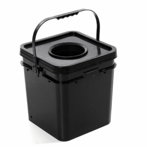 15L Soilless Cultivation Planting Barrels Hydroponic System Kit Grow Bucket with 2.5W Air Pump