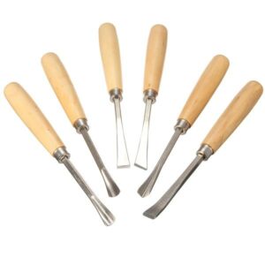 6pcs Graver Wood Carving Wood Working Chisel Wood Carving Tool