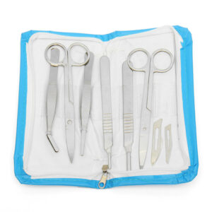 7Pcs Lab Dissection Kit Anatomy Biological Sample Biology Teaching Student Dissecting Tools Kit