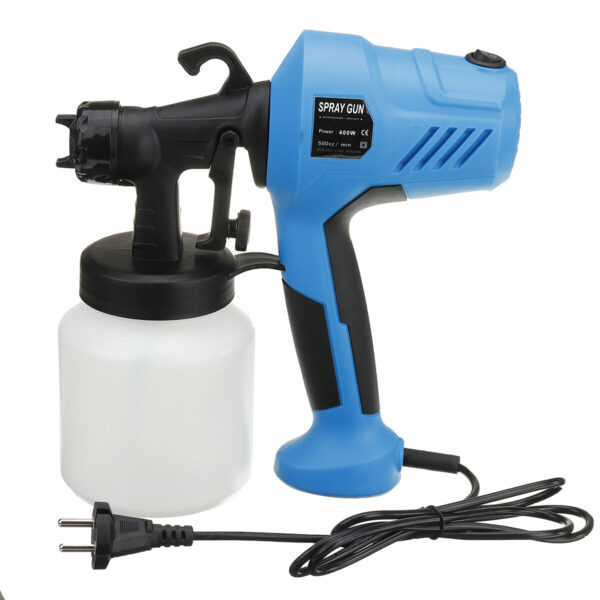800ml 220V 400W High Power Electric Machine Paint Sprayer Painting Fogger Sprayer Tool For Indoor And Outdoor Detachable Container