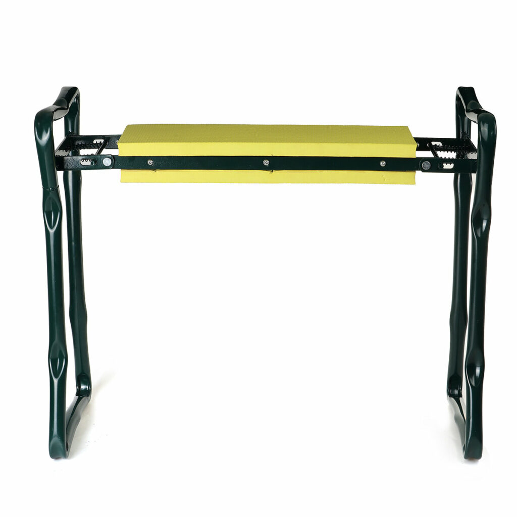Foldaway Garden Kneeler Seat Kneeling Bench EVA Soft Pad Stool With