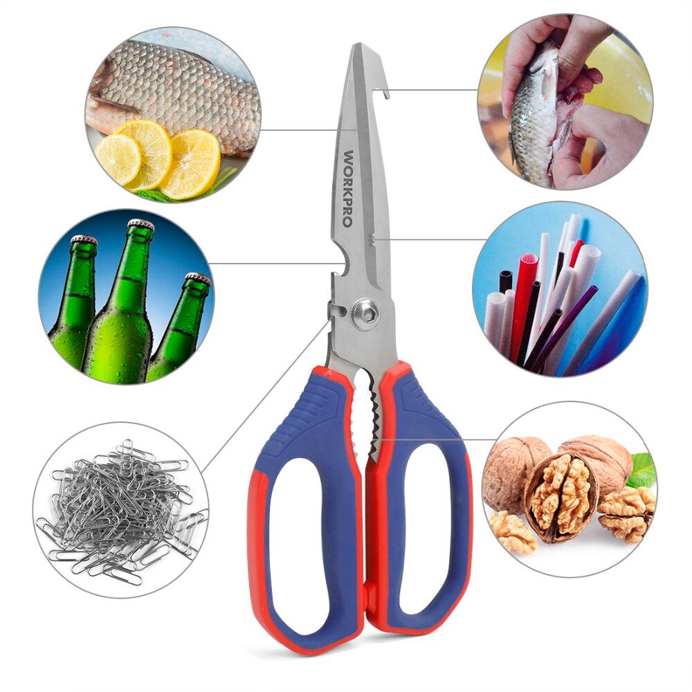 workpro multipurpose scissor bulk pack of