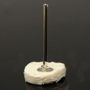 25mm Diameter Felt Cloth Polishing Buffing Wheel for Rotary Tool