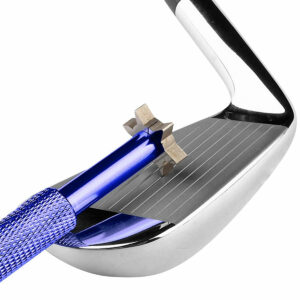 Golf Club Sharpener Grooving Cleaner with 6 Heads Iron Wedgee Cleaning Tools