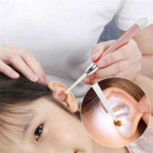 LED Flashlight Earpick Ear Wax Remover Ear Cleaning Tool for Children and Adult Ear Care Set