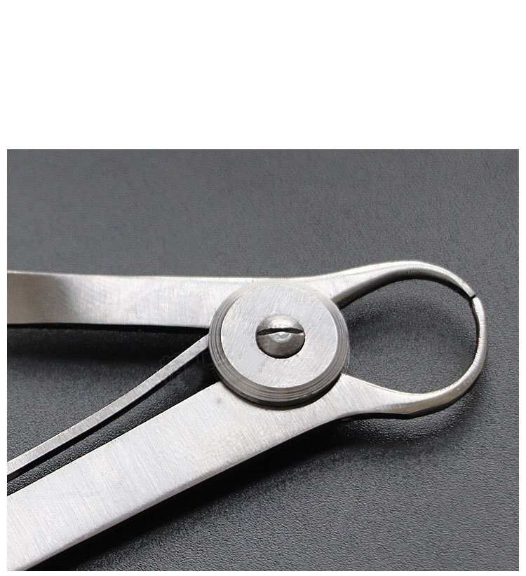 Dental Surgical Stainless Steel Caliper, Autoclavable Lab Dental Ruler